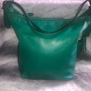 Coach Duffle Bag - Emerald Green (NWT)